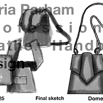 Professional Leather Handbag Design Sketch. Un projet de Création d'accessoires, Artisanat, Design , St, lisme , et Couture de Maria Parham - 22.10.2025