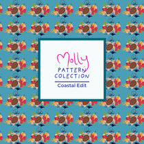 Surface Pattern Digital Illustration- Course Project . Un proyecto de Estampación, Pattern Design e Ilustración digital de Molly R - 22.10.2025