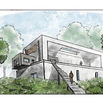 Stillview Pavillion. Architectural Illustration, Digital Illustration, Drawing & Ink Illustration project by Laura Smits - 10.23.2025