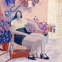 La casita del pueblo. Un progetto di Disegno digitale, Illustrazione digitale, Illustrazione tradizionale, Narrativa e Sketchbook di Mr. Sis - 23.10.2025