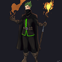 O Mago Ein Projekt aus dem Bereich Design von Figuren, Digitale Zeichnung, Digitale Illustration und Traditionelle Illustration von viniciussamuel077 - 28.10.2025