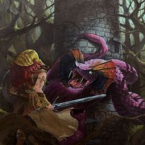 The tower guard . Un progetto di Pittura acrilica, Character design e Pittura di Maximilian Lühnen - 28.10.2025