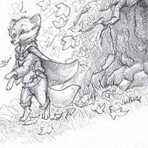 Autumn Stroll-Julie Mellen Course Ein Projekt aus dem Bereich Design von Figuren, Kinderillustration, Zeichnung und Bleistiftzeichnung von Heather Hart - 29.10.2025