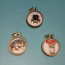 Joyas con bordado en miniatura . % stephaniedelacerda tarafından hazırlanan Nakış, Mücevher Tasarımı, Ve Tekstil Tasarımı projesi - 10.30.2025