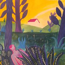 Proyecto final. Creativit, Traditional illustration, Painting, Acr, and lic Painting project by Pamela Murillo - 10.31.2025