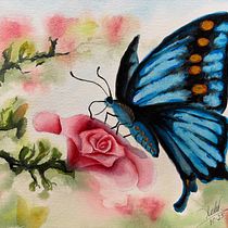 Borboleta. . Ilustrasi tradisional, Lukisan Cat Air, Seni Rupa & Ilustrasi Naturalistik proyek oleh Andre Chies - 11.01.2025