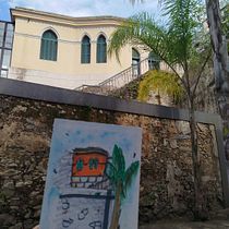 Desenho arquitetônico com nanquin e marcadores. Architectural Illustration, Drawing, Ink Illustration, Sketchbook, and Sketching project by marco170677_ma - 11.10.2025