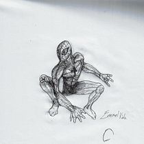Anatomia di un Supereroe Spider-Man. Comic, Desenho a lápis, Design de personagens, Ilustração tradicional, e Desenho anatômico projeto de Emanuel Viola - 11.11.2025