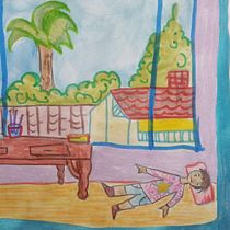 Bloqueo y desesperación.. Sketching, Creativit, Drawing, Traditional illustration, Gouache Painting, and Sketchbook project by l_camilo_ac - 11.11.2025