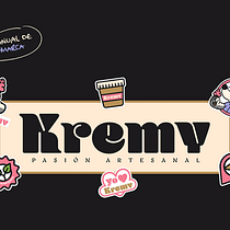 Kremy — Branding & Packaging. Br, ing, Identit, Art Direction, Graphic Design, and Traditional illustration project by Daniel Llamoja - 11.12.2025