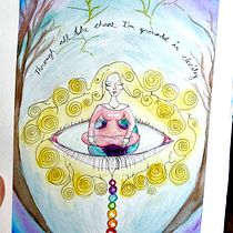 Clarity/Chaos. Creativit, Drawing, Pencil Drawing, Traditional illustration, and Painting project by kyeraclarkk - 11.13.2025