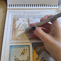 La Quercia Ospitale. Un progetto di Illustrazione infantile, Illustrazione digitale, Disegno, Illustrazione tradizionale, Narrativa, Stor, board e Pittura ad acquerello di ilaria piras - 17.11.2025