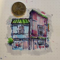 Expressive Architectural Sketching with Colored Markers. Architectural Illustration, Drawing, Ink Illustration, Sketchbook, and Sketching project by Stewart Gilmour - 11.17.2025