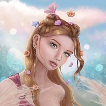 Digital Fantasy Portrait. Drawing, Portrait Drawing, Digital Drawing, Digital Illustration, and Digital Painting project by Lauren - 11.18.2025