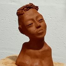 O menino. Fine Arts, and Sculpture project by Danuse Batista Carneiro - 11.20.2025