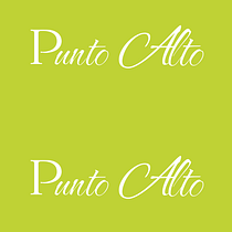 Punto Alto. Br, ing, Identit, Logo Design, T, and pograph project by danielakatherindiaz_g - 11.20.2025