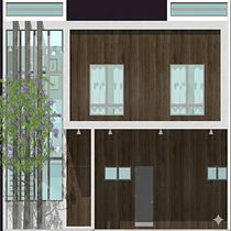 Casa Modelo. Architecture, Digital Architecture, and Architectural Illustration project by Diego Ordoñez - 11.23.2025