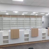 Farmcia Real construida. Interior Architecture, 3D Design, Interior Design, Interior Decoration, and 3D Modeling project by Mario Abraham Rivero - 11.25.2025