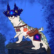 Comadreja mística. . % Laura Yeraldin Guzmán tarafından hazırlanan Karakter Tasarımı, Dijital İllüstras, on, Çizim, Geleneksel illüstras, on, Anlatı, Hika, Ve e anlatımı projesi - 11.26.2025