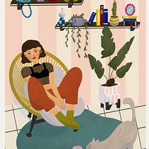 ELISA. Digital Drawing, Digital Illustration, Drawing, and Traditional illustration project by Gabriela MJ - 11.26.2025