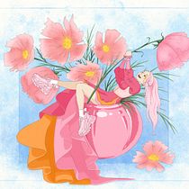 Flower Girl. Character Design, Comic, Digital Drawing, Digital Illustration, Traditional illustration, and Manga project by Polina Gruzdeva - 11.26.2025