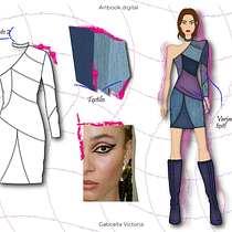 Artbook digital. Digital Illustration, Fashion Design, Graphic Design, Traditional illustration, Vector Illustration, and Fashion Illustration	 project by IrmaGabriela Pacheco - 11.27.2025