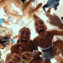 Run club . Br, ing e Identidade, Design, Design gráfico, Design de logotipo, e Tipografia projeto de luciagarciagarcia_lgg - 28.11.2025