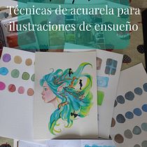 Técnicas de acuarela para ilustraciones de ensueño. Drawing, Editorial Illustration, Traditional illustration, and Watercolor Painting project by Ana Mainar Juste - 11.28.2025