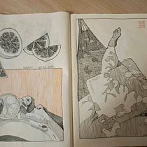 Memories. Drawing, Traditional illustration, Ink Illustration, Sketchbook, and Sketching project by smara - 11.30.2025