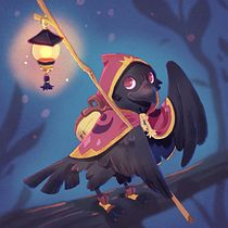 Digital illustration of fantastical animal . % Angelica Sakr tarafından hazırlanan Karakter Tasarımı, Çizim, Dijital İllüstras, on, Yaratıcılık, Dijital Çizim, Dijital Bo, Ve ama projesi - 12.04.2025