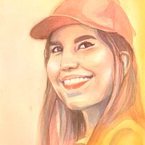 Jary. Fine Arts, Portrait Drawing, and Watercolor Painting project by arq_laurasalido - 12.06.2025