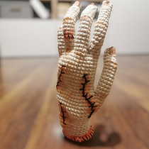 Ręka stworzona przez Darię. Een project van Textiel,  Modeontwerp, DIY, Upc, cling, Haken y Textielontwerp van daria_milian - 06.12.2025