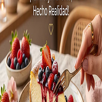 Emprendimiento de cheesecakes. Inteligência Artificial, Criação de Conteúdo com IA, Marketing de conteúdo, Redação de conteúdo, e Redes sociais projeto de Melody Naranjo - 09.12.2025