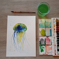 Tecniche moderne di acquerello di Liana Montaruli. Un progetto di Belle arti, Pittura, Illustrazione tradizionale e Pittura ad acquerello di Liana Montaruli - 09.12.2025