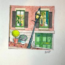 Boston 2019. Architectural Illustration, Drawing, Painting, and Watercolor Painting project by bjameslasley - 12.12.2025