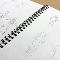 Drawing the Human Figure & Expressive Poses. Drawing, Figure Drawing, Fine Arts, Sketchbook, and Sketching project by illcallubackxo - 12.20.2025
