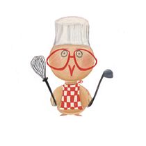 P'tit chef poussin . Ilustrație pentru copii, Ilustrație digitală, Ilustrație tradițională, Design de caractere și Narrativ de vieillefondceline - 12.20.2025