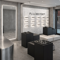Tienda lentes PJ LOBSTER- Nicolas Mana. Interior Architecture, Retail Design, Interior Design, Interior Decoration, and Spatial Design project by Nicolas Mana - 12.22.2025