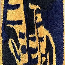 Noche Egipcia. Un proyecto de Artesanía, Tejido, Interiorismo, Punch needle y Diseño textil de William Maldonado Gonzalez - 23.12.2025