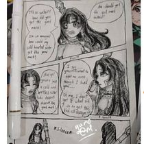 Good And Evil. Comic, Digital Illustration, Drawing, Traditional illustration, Ink Illustration, Manga, Narrative, Stor, and board project by yumo_art - 12.23.2025