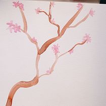 Mi proyecto del curso: Ilustración en acuarela con influencia japonesa . Projekt z dziedziny  R, sunek, Trad, c, jna ilustracja i Malowanie akwarelą użytkownika Clara Tapia Espinoza - 29.12.2025