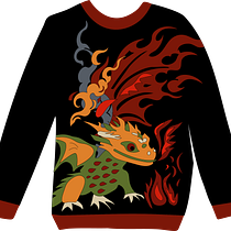 Projekt wzoru na bluzę.. Design de moda, Ilustração digital, e Pattern Design projeto de pracowniaagrafka - 30.12.2025