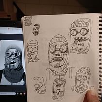 My course with Puño. Pencil Drawing, Drawing, Creating with Kids, and Sketchbook project by Rémy Bigot - 01.04.2026