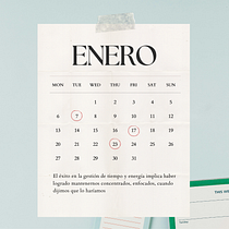 Gestión de tiempo y energía. Management, and Productivit project by Guadalupe - 01.05.2026