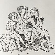 Bajo el cielo de Tartaria . Narrative, Stor, board, Manga, Digital Illustration, and Drawing project by Patricia Celis Bastidas - 01.05.2026