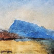 The Blue Rigi, after Turner . Seni Rupa, Lukisan, Dan Lukisan Cat Air proyek oleh Nick - 01.05.2026