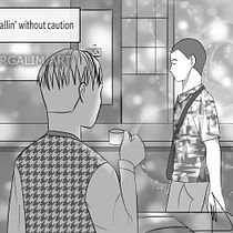 People Watching . Comic, Digital Illustration, and Traditional illustration project by Mili Deluca - 01.06.2026