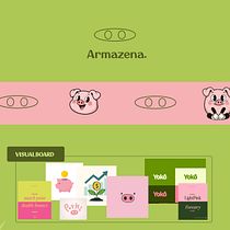 Armazena. Br, ing, Identit, Color Theor, Design, Design Management, Digital Design, Editorial Design, Graphic Design, Logo Design, T, pograph, T, pograph, and Design project by Sofia Ornellas - 01.07.2026