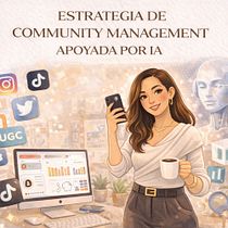 Estrategia de Community Management apoyada por IA. Artificial Intelligence, Business, Digital Marketing, and Social Media project by keila_rivas_13 - 01.08.2026
