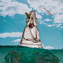 Still stone, moving water. Collage, Photographic Composition, Photograph, Fine-Art Photograph, Photomontage, and Photo Retouching project by Marta Dall'Aglio - 01.09.2026